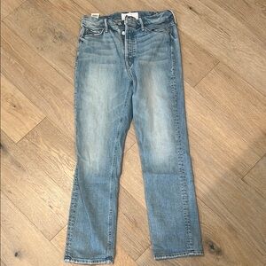 MOTHER button fly Dazzler Ankle in I Confess Denim Jeans - size 28